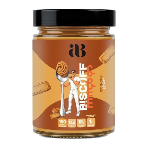 AB Crunchy Biscoff spread jar