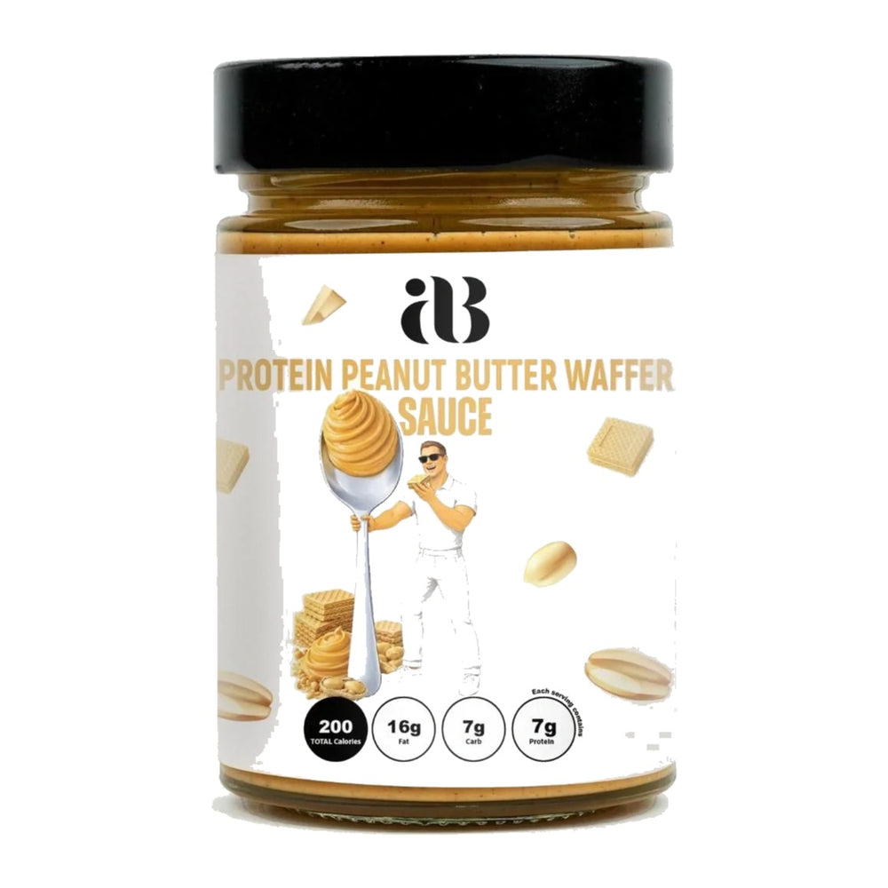 AB Protein Peanut Butter Wafer sauce jar