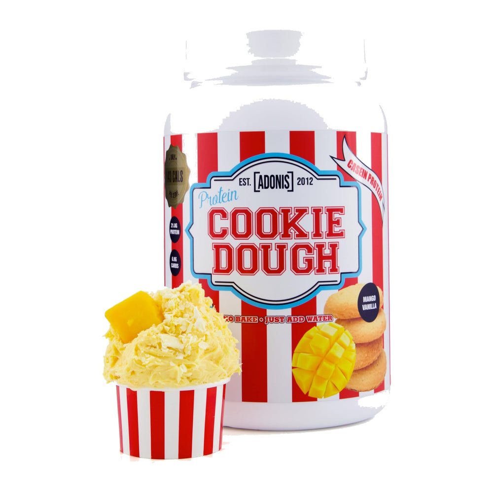 Adonis Protein Cookie Dough 1kg Mango Vanilla tub