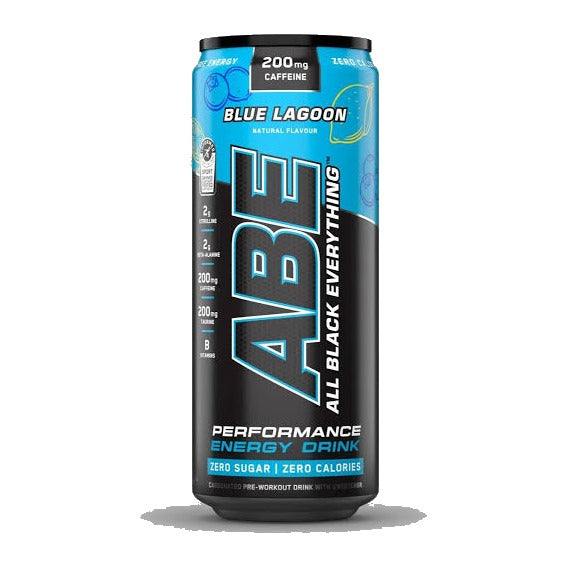 Applied Nutrition ABE Performance Blue Lagoon 330ml energy drink can