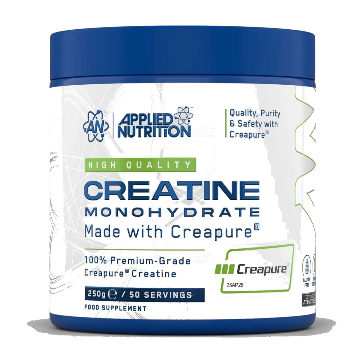 Applied Nutrition Creatine Monohydrate with Creapure 250g tub