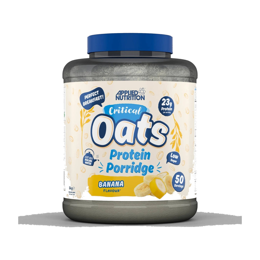 Applied Nutrition Critical Oats Protein Porridge Banana 3kg tub