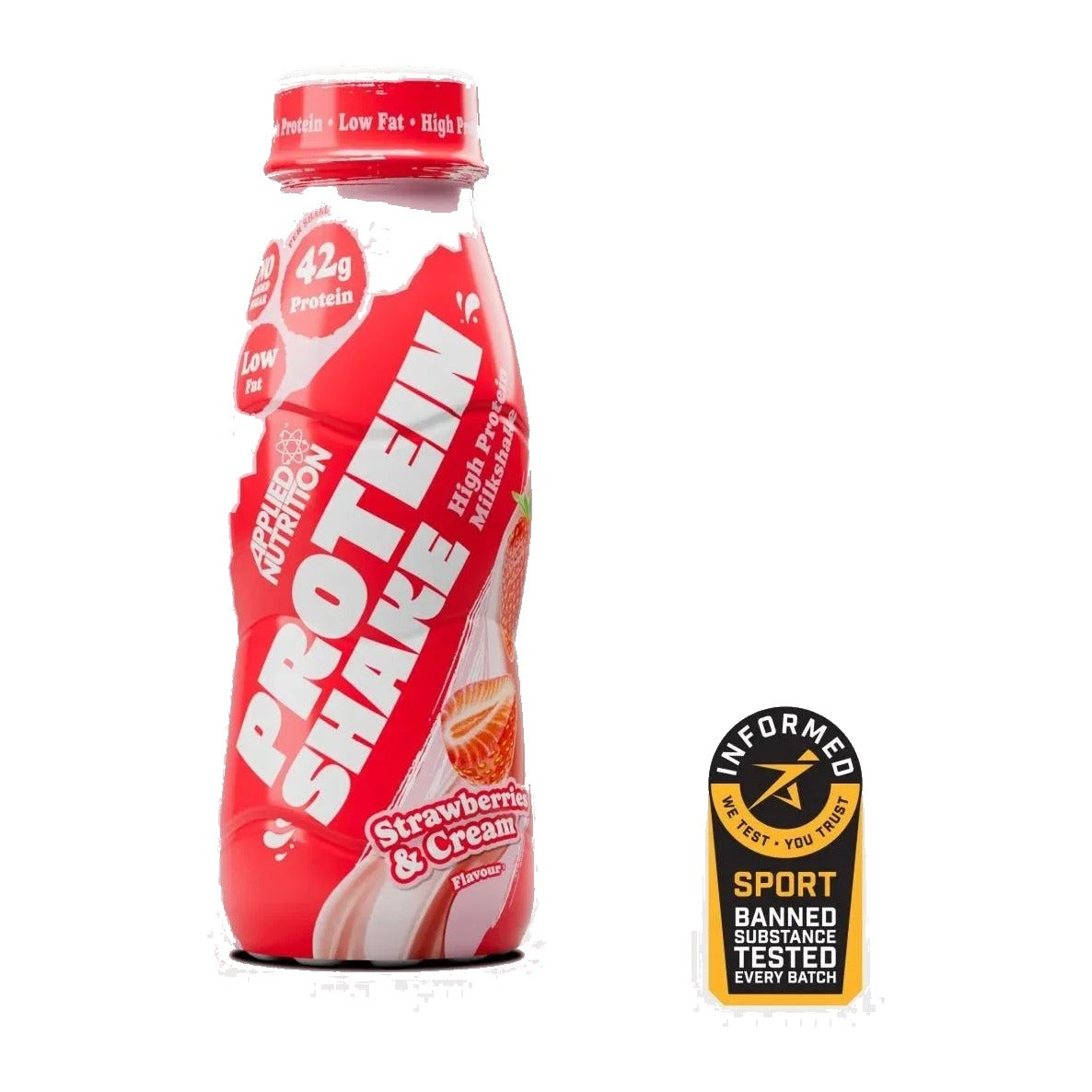Applied Nutrition RTD High Protein Shake Strawberries and Cream 500ml
