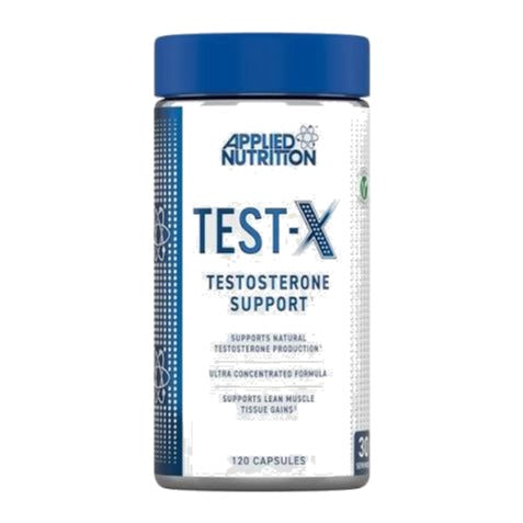 Applied Nutrition Test-X Testosterone Support 120 capsules bottle
