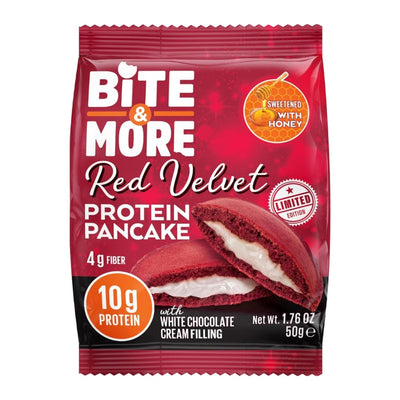 Bite & More Protein Pancake 50g - Red Velvet