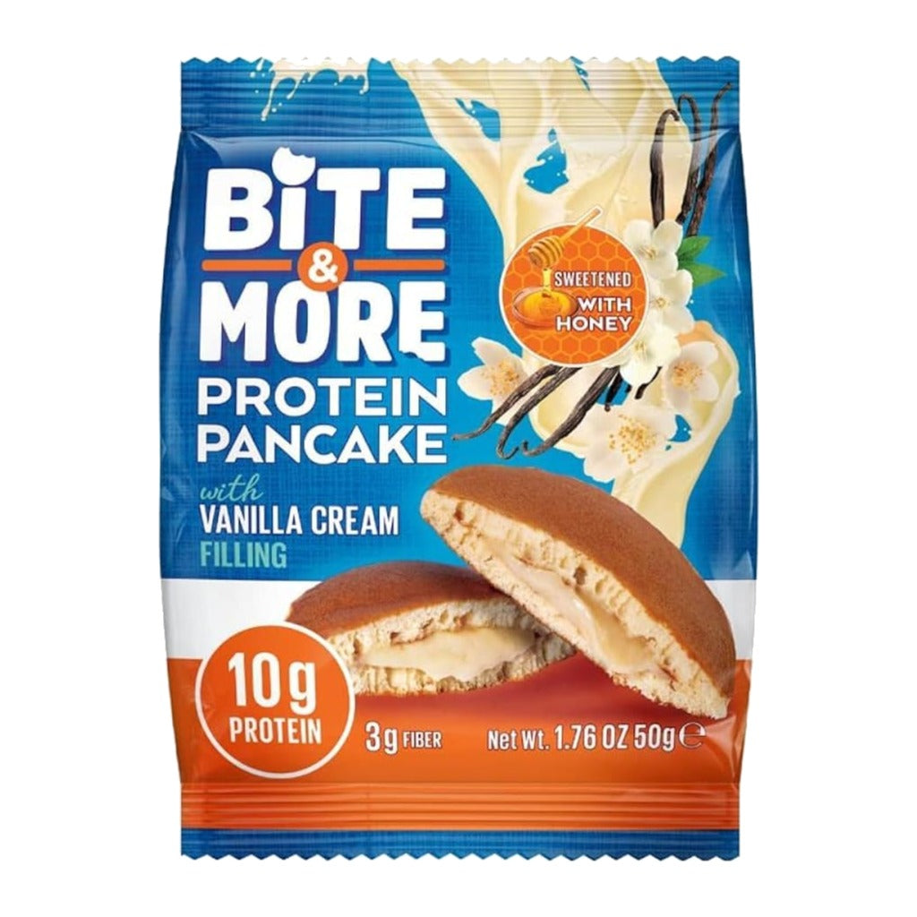 Bite and More Protein Pancake Vanilla Cream 50g