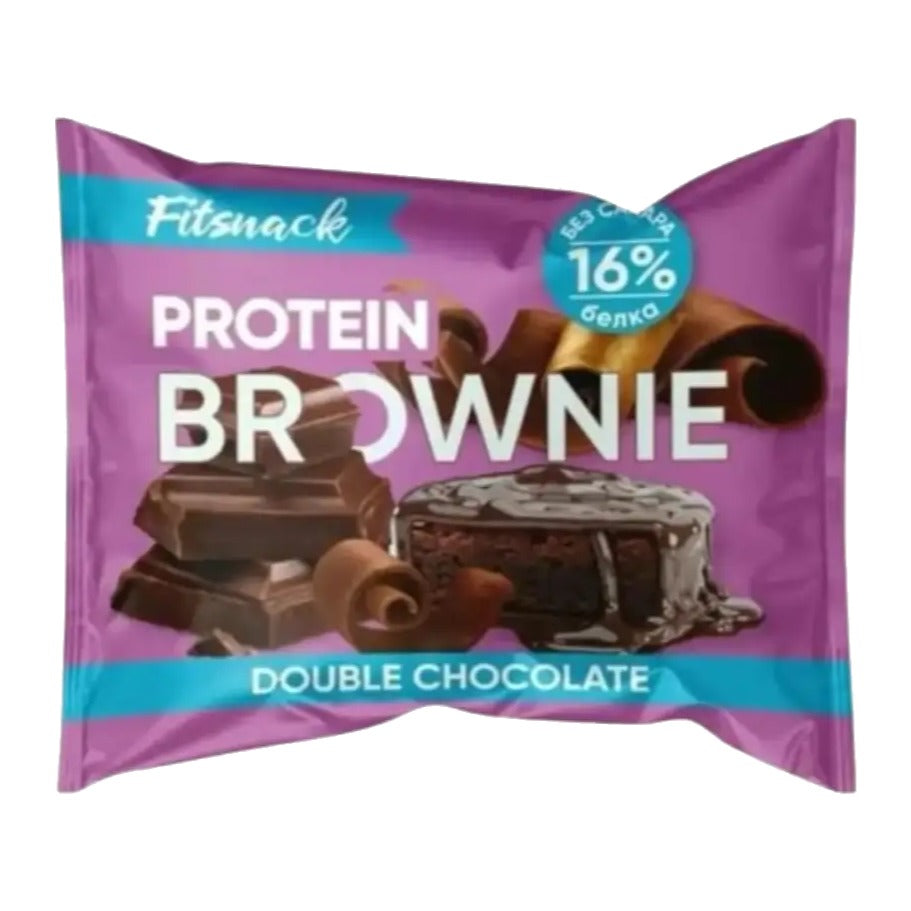 Fitsnack Protein Brownie Double Chocolate