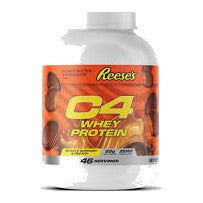C4 Whey Protein Reese's Peanut Butter Chocolate 46 servings tub