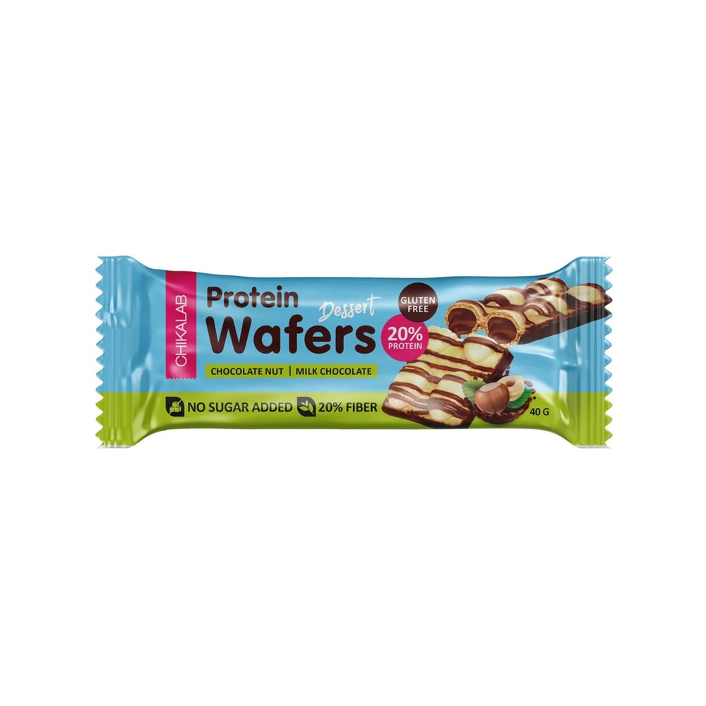 Chikalab Glazed Wafer Chocolate Nut 40g