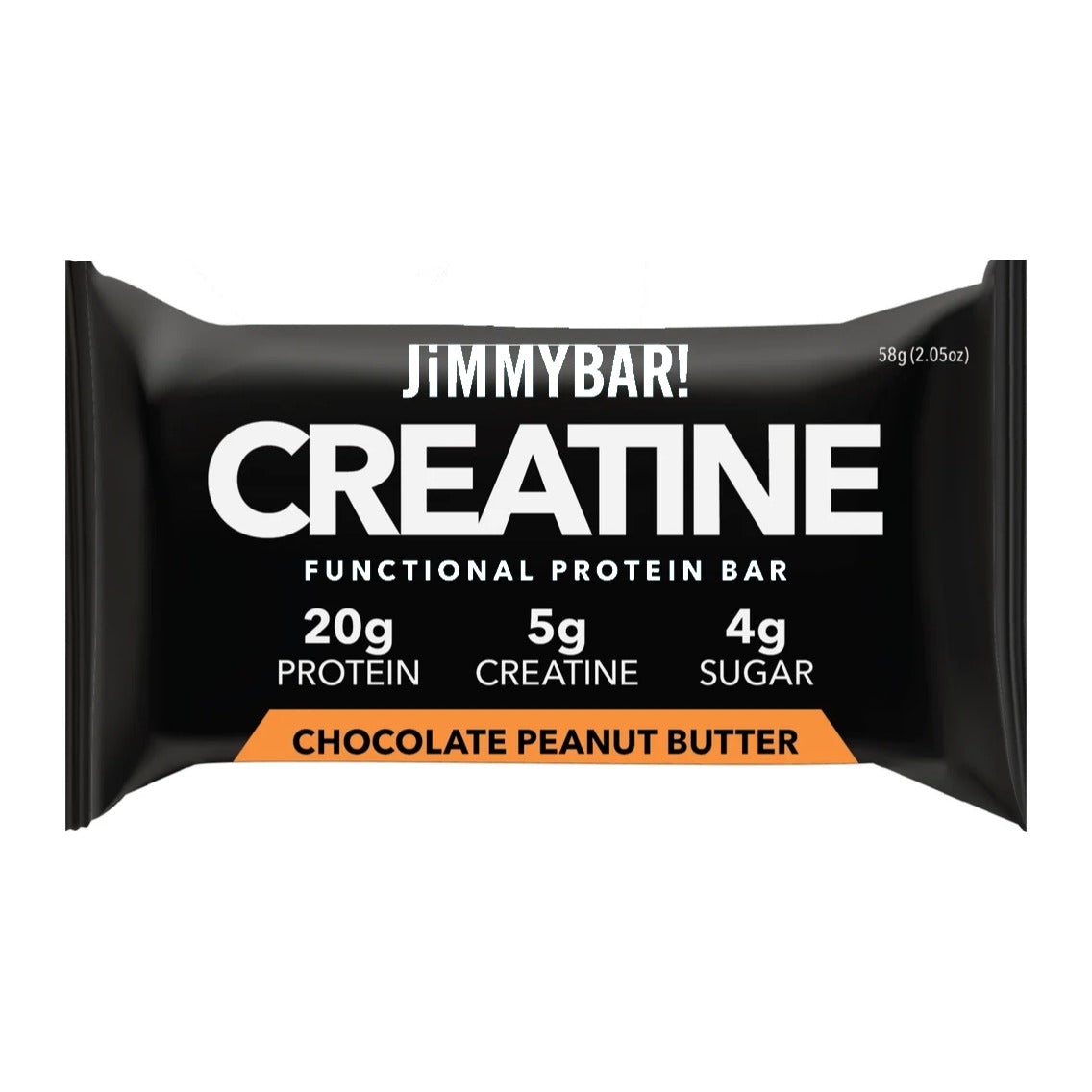 JiMMYBAR! Creatine functional protein bar Chocolate Peanut Butter 58g
