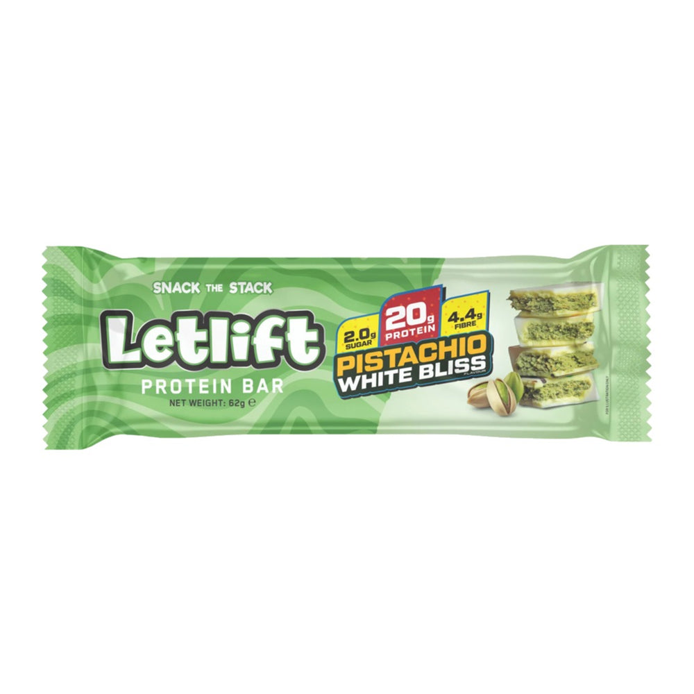 Letlift Protein Bar Pistachio White Bliss