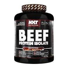 NXT Nutrition Beef Protein Isolate Cola tub