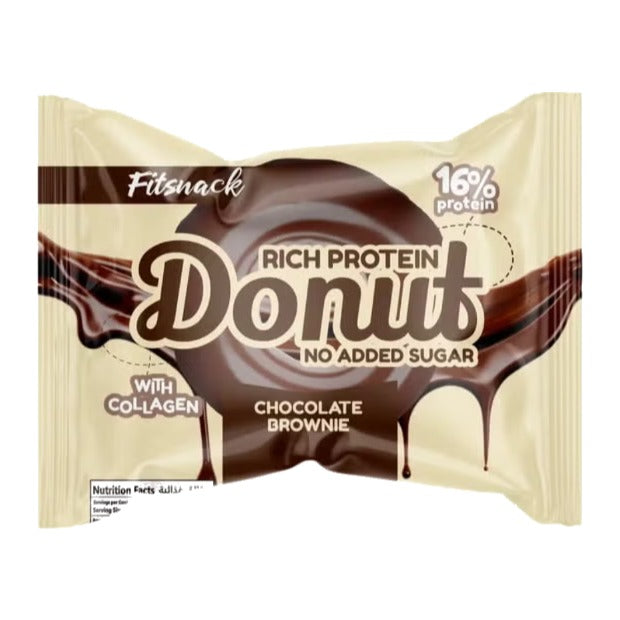 Fitsnack Rich Protein Donut Chocolate Brownie